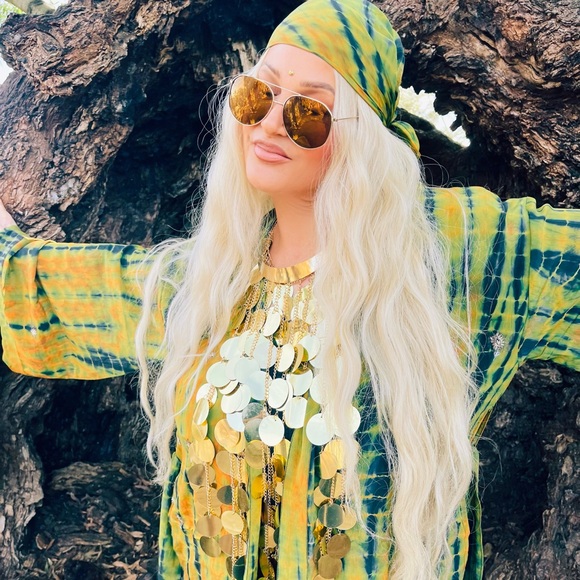 KARMA luxury Sustainable silk Kimono - Picture 8 of 11